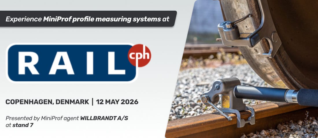MiniProf at RailCPH 2026 in Copenhagen, Denmark